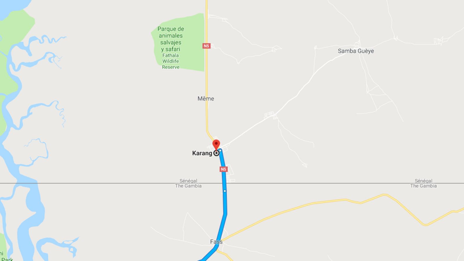 Cuatro turistas españoles atacados y violentados en Senegal