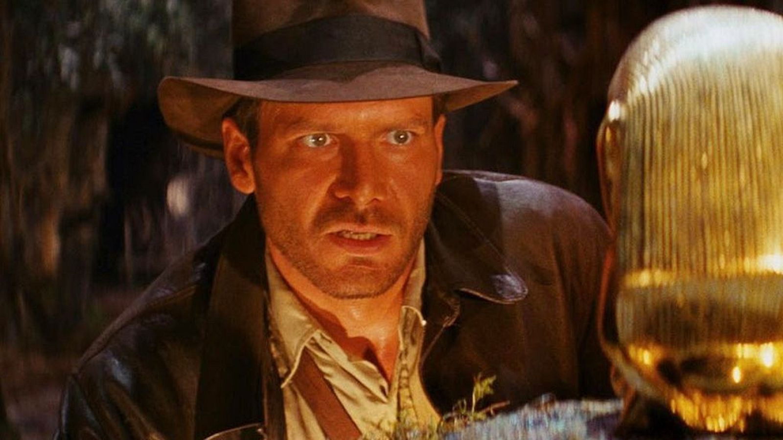 Imagen de Harrison Ford en 'En busca del arca perdida', de Steven Spielberg