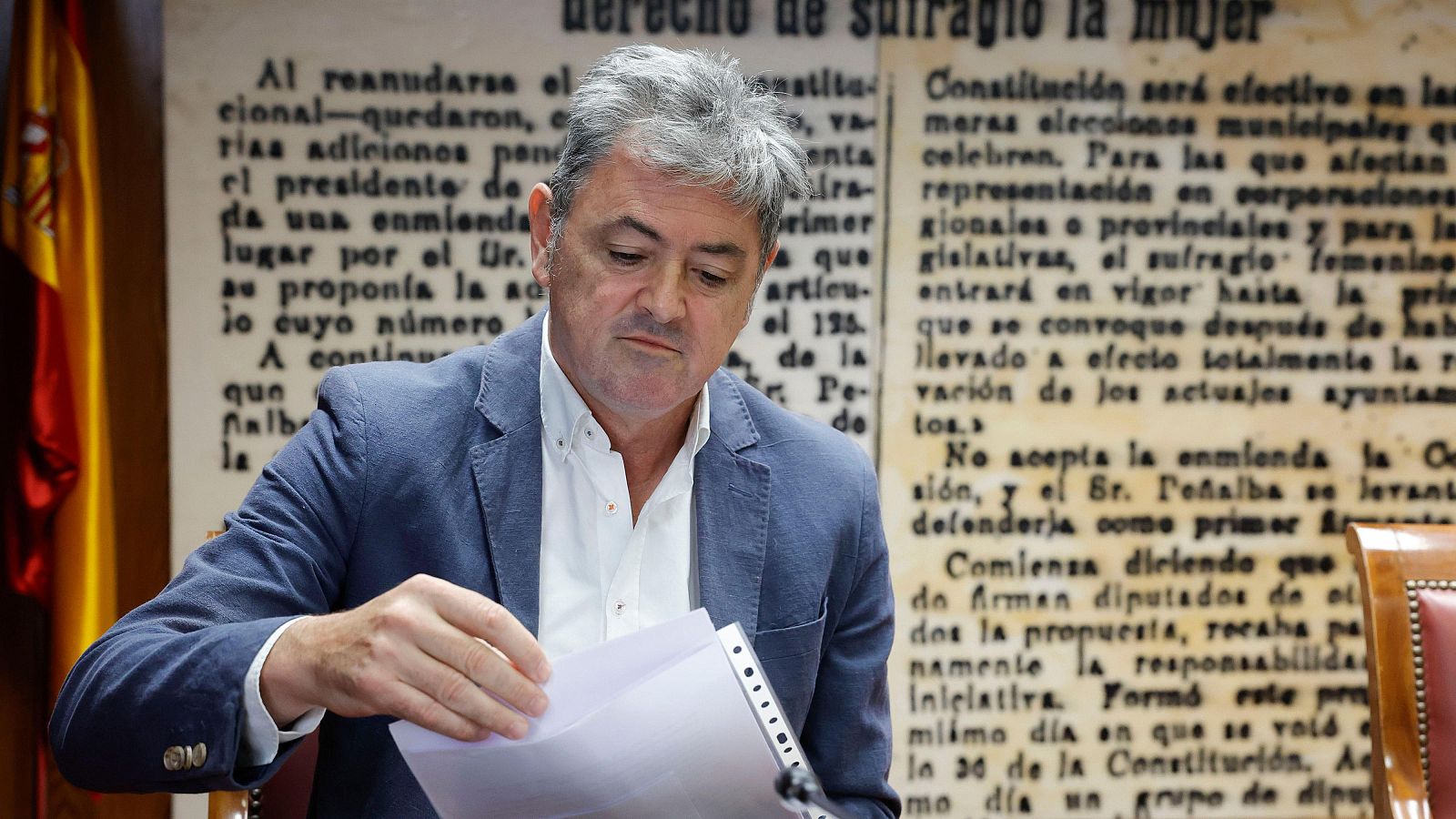 Antxon Alonso acude al Senado, quince días después de declarar en el Tribunal Supremo