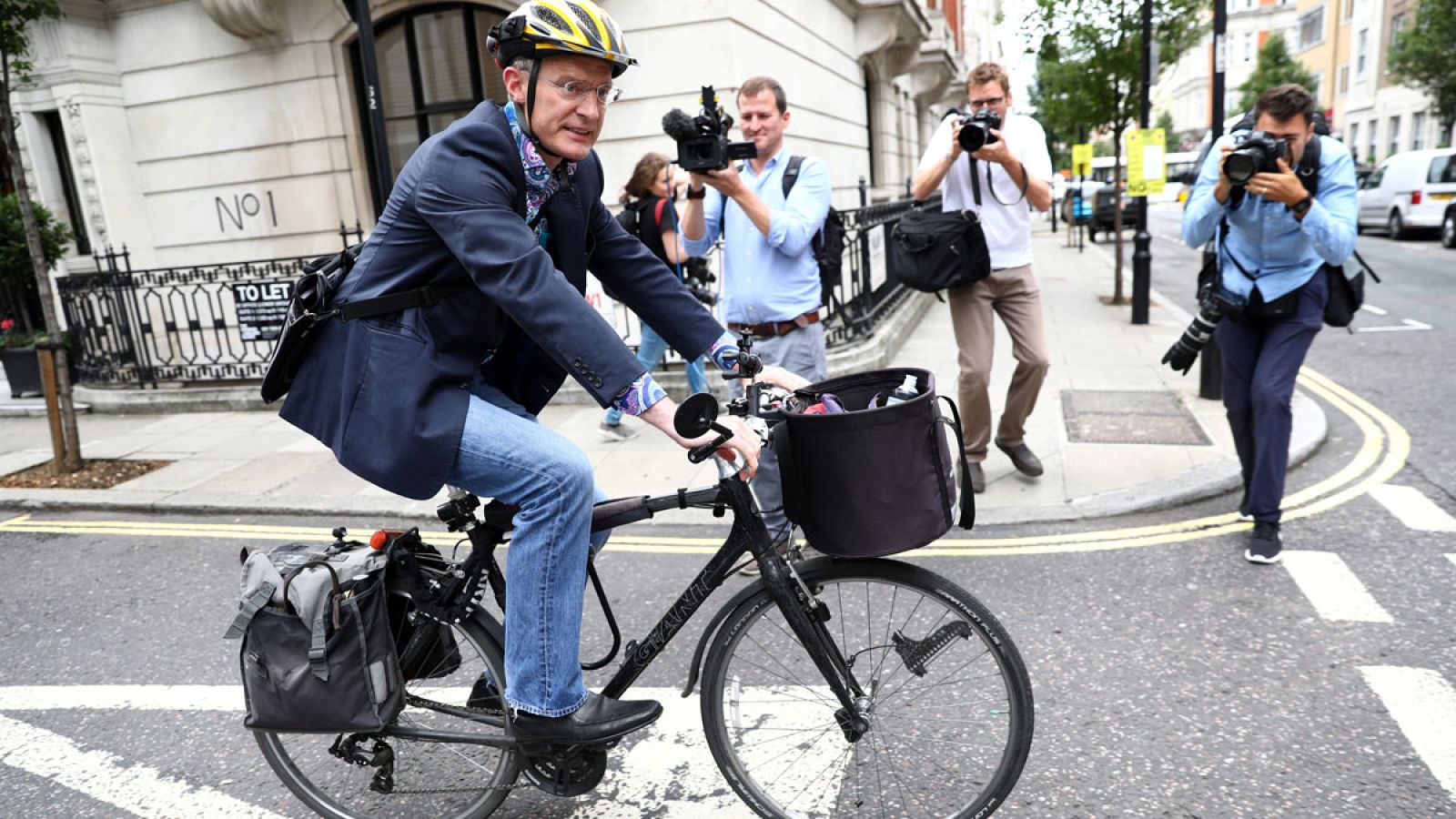El presentador de la BBC Jeremy Vine