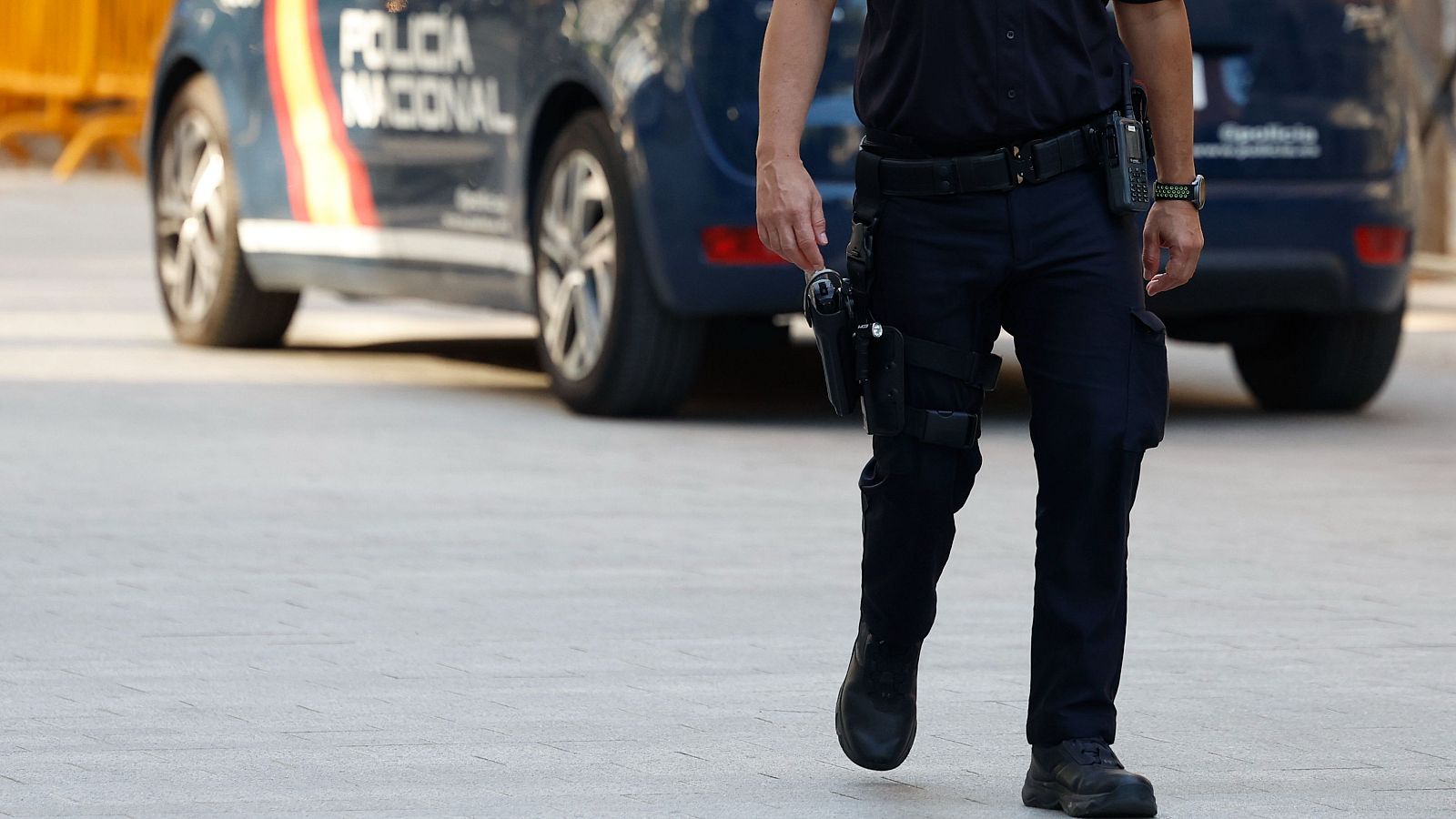 Imagen de archivo de un agente de la Policía Nacional