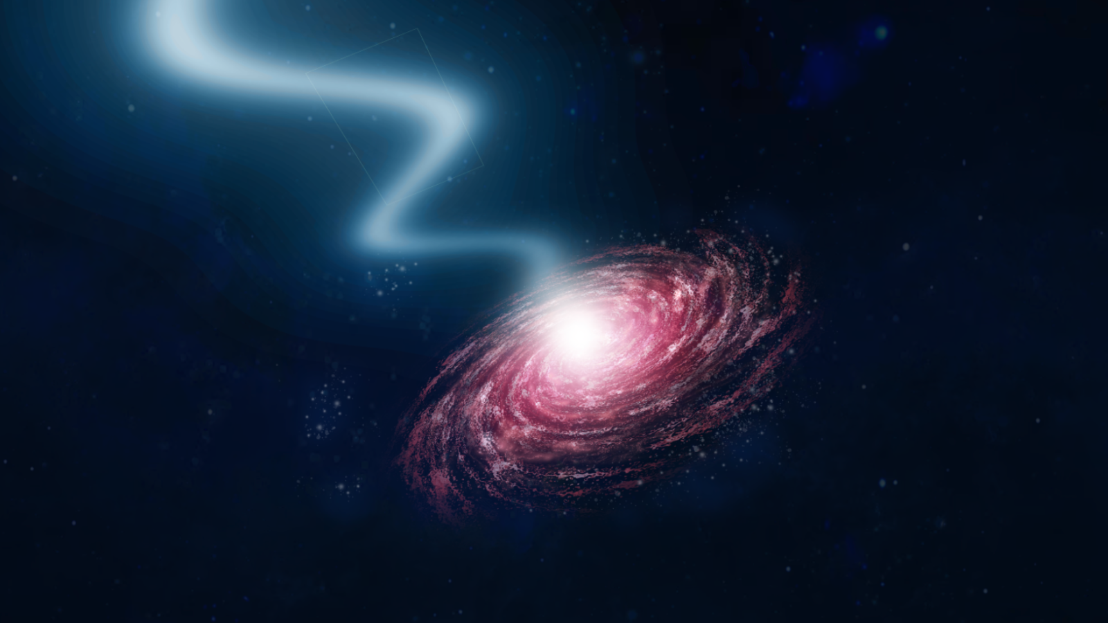 Captan por primera vez el "baile cósmico" de dos agujeros negros