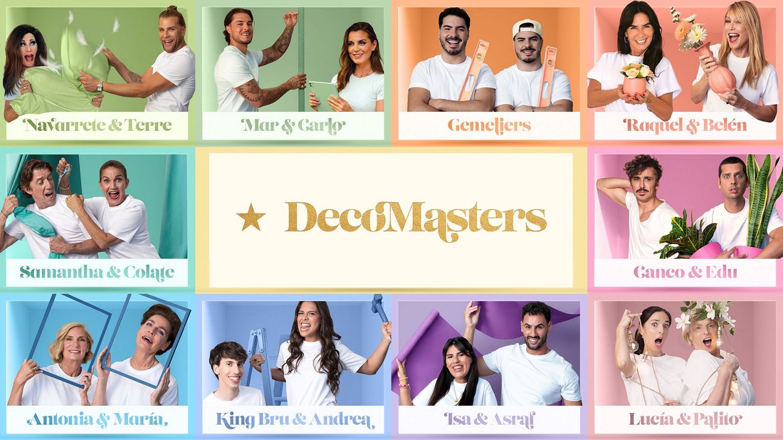 Casting completo de 'DecoMasters'