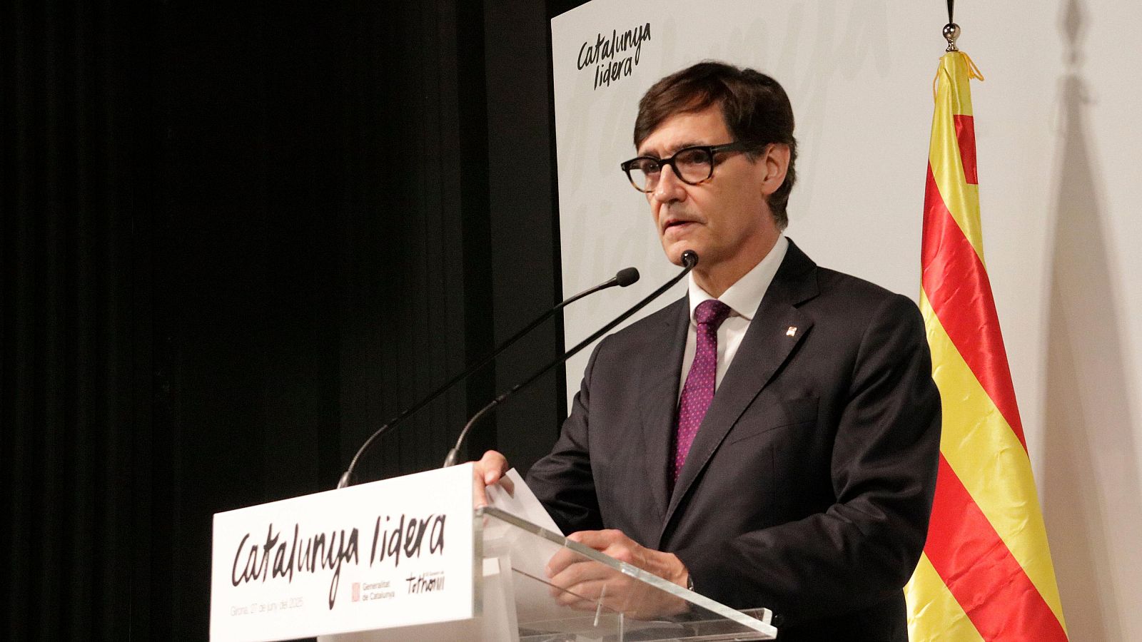 El president de la Generalitat, Salvador Illa