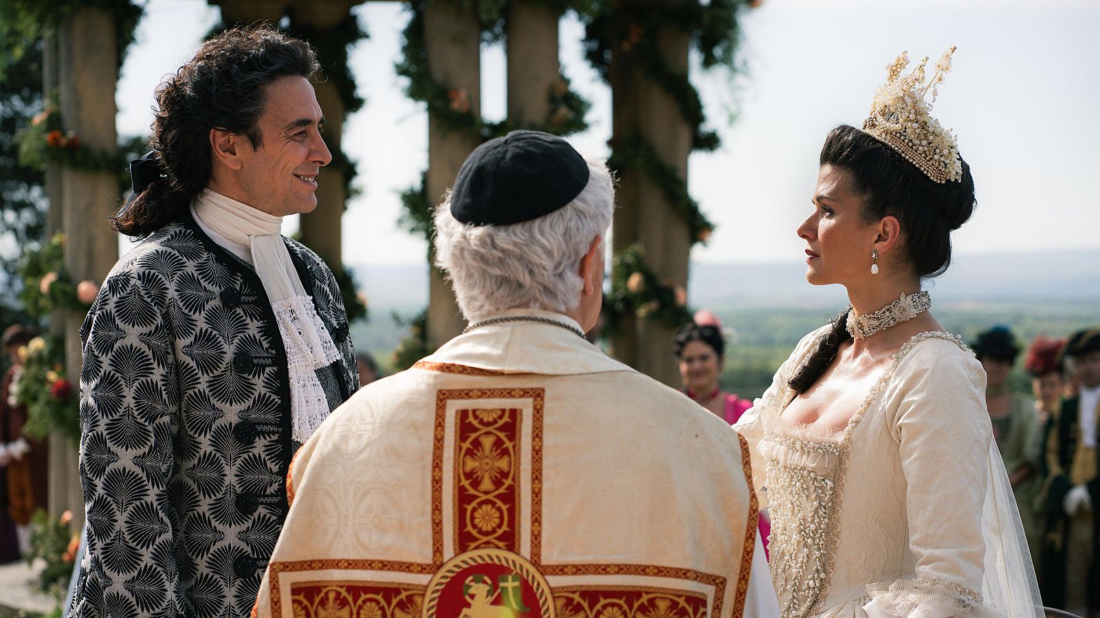 La boda de José Luis y Victoria en 'Valle Salvaje'