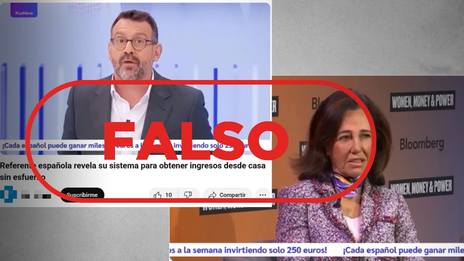 Marc Sala y Ana Botín no promocionan esta plataforma en TVE, es un montaje
