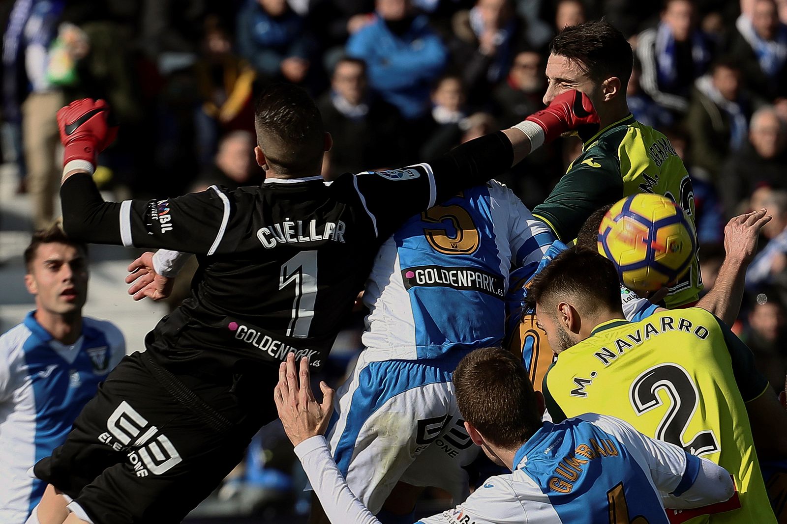 Lance del Leganés-Espanyol