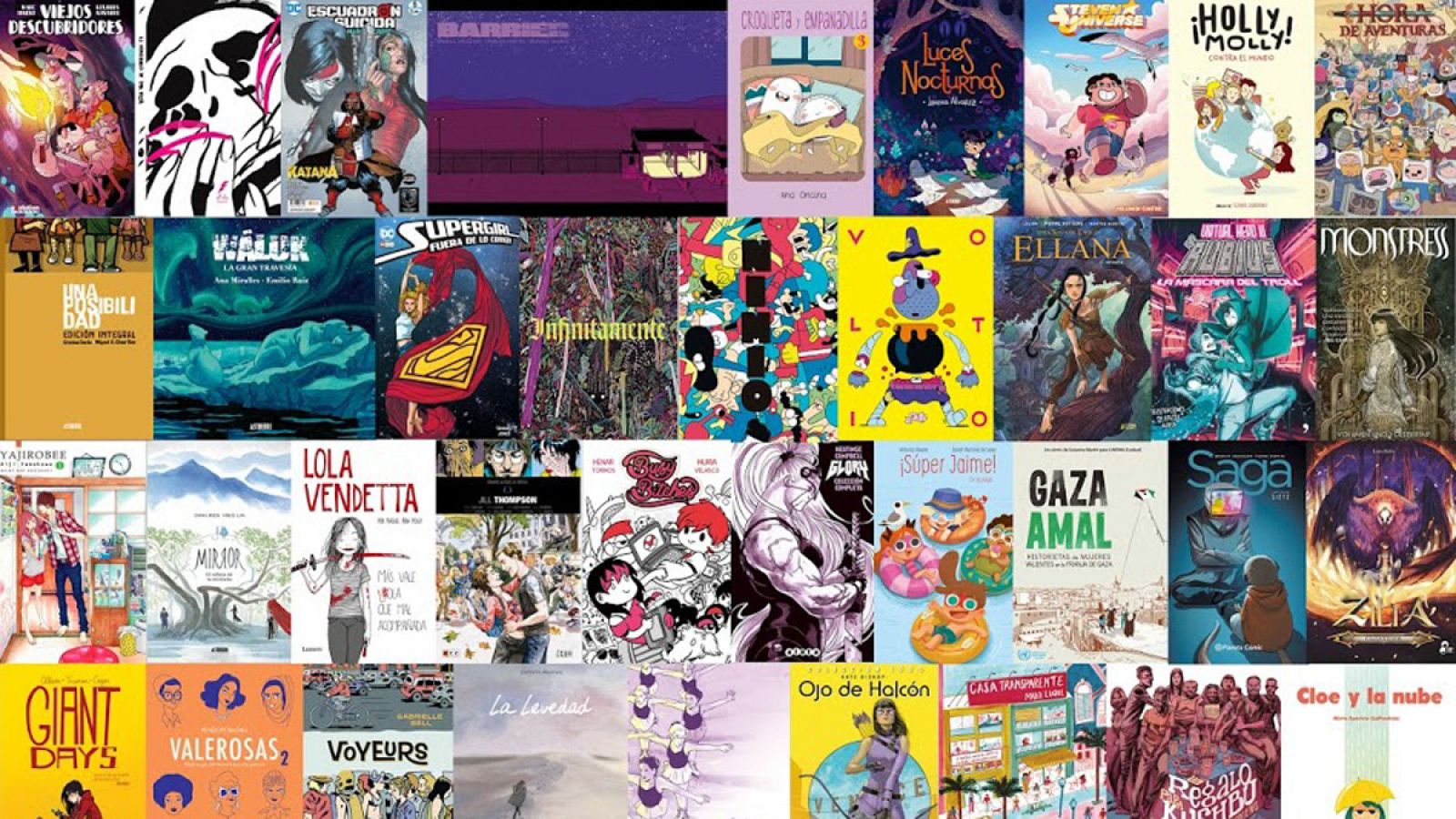 Portadas de cómics firmados por mujeres