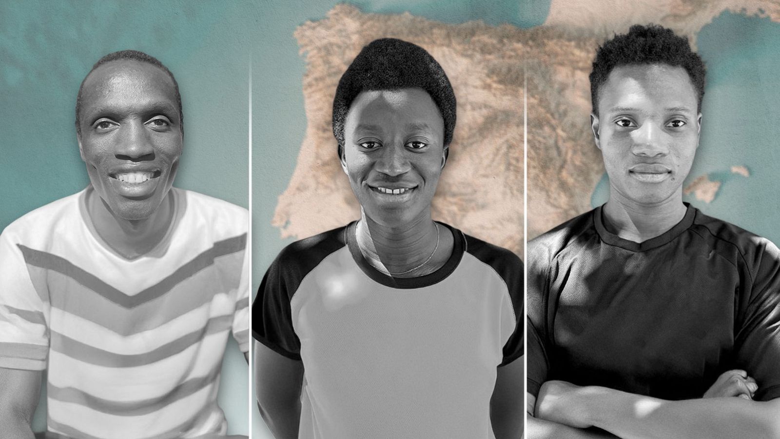 Ismaila, Driss y Diacouba: el viaje de tres migrantes de Canarias a Madrid