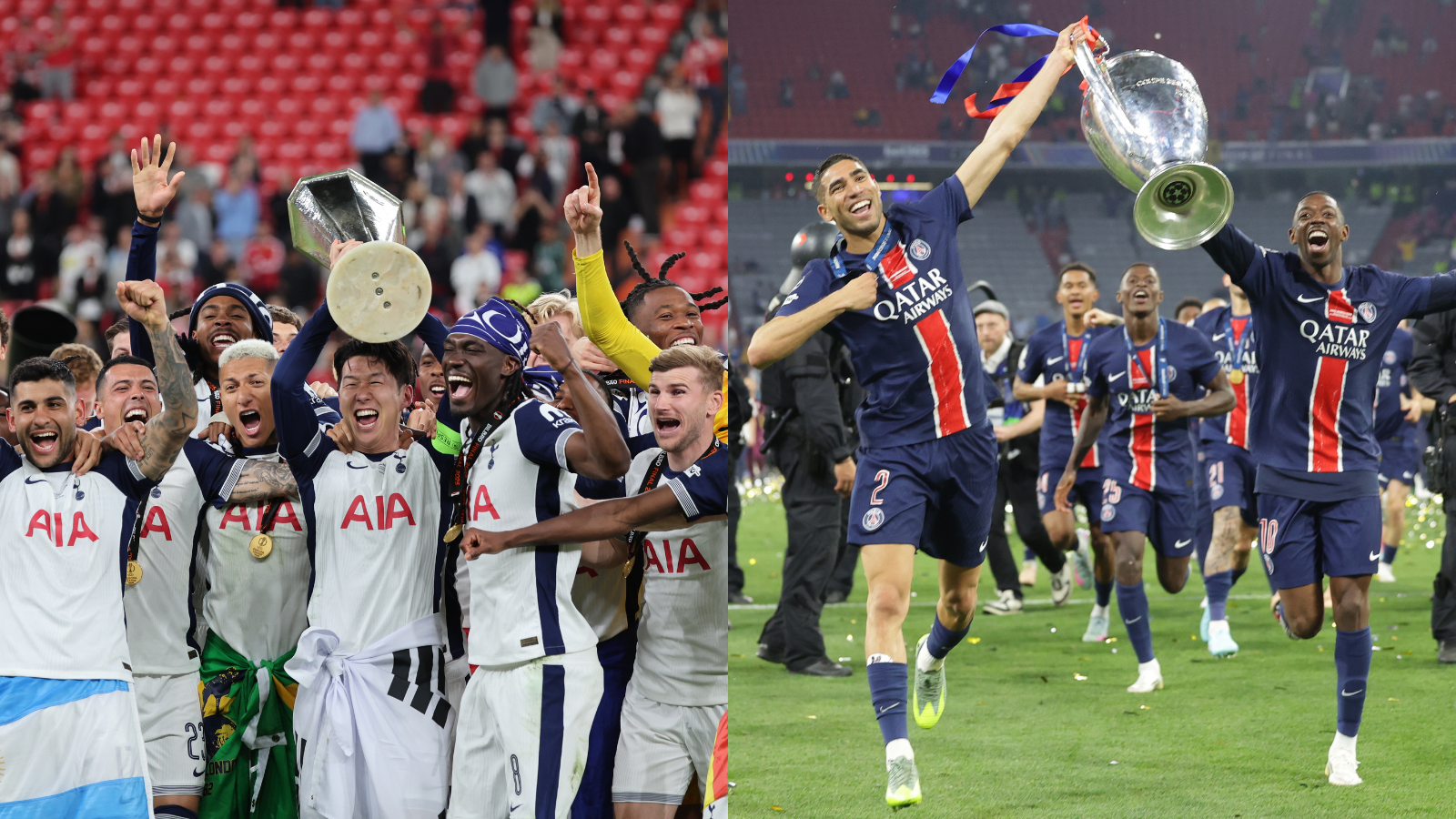 PSG - Tottenham, Supercopa de Europa