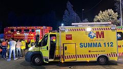 Muere el hombre herido en el incendio de Tres Cantos, Madrid, que ha obligado a desalojar tres urbanizaciones