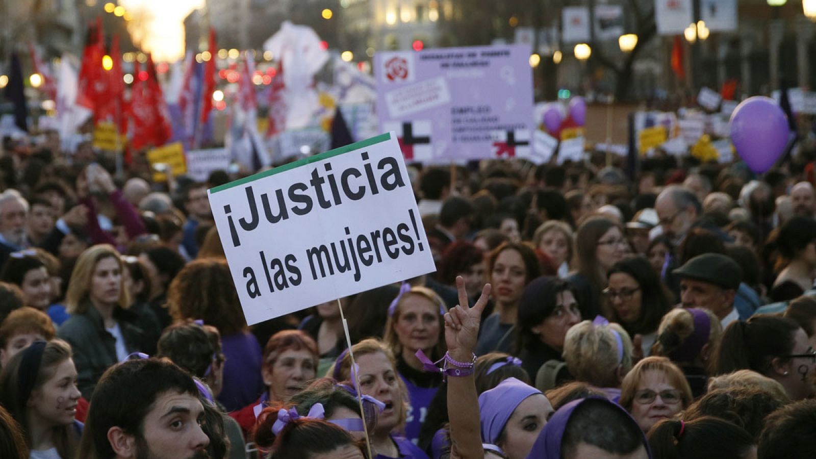 Manifestación del 8 de marzo de 2017