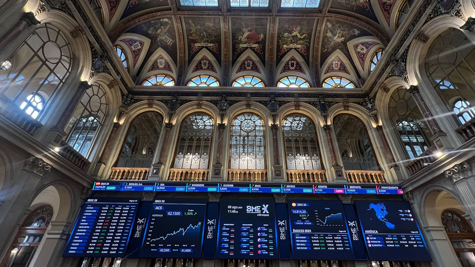 El IBEX-35 supera los 15.000 puntos por primera vez desde diciembre de 2007