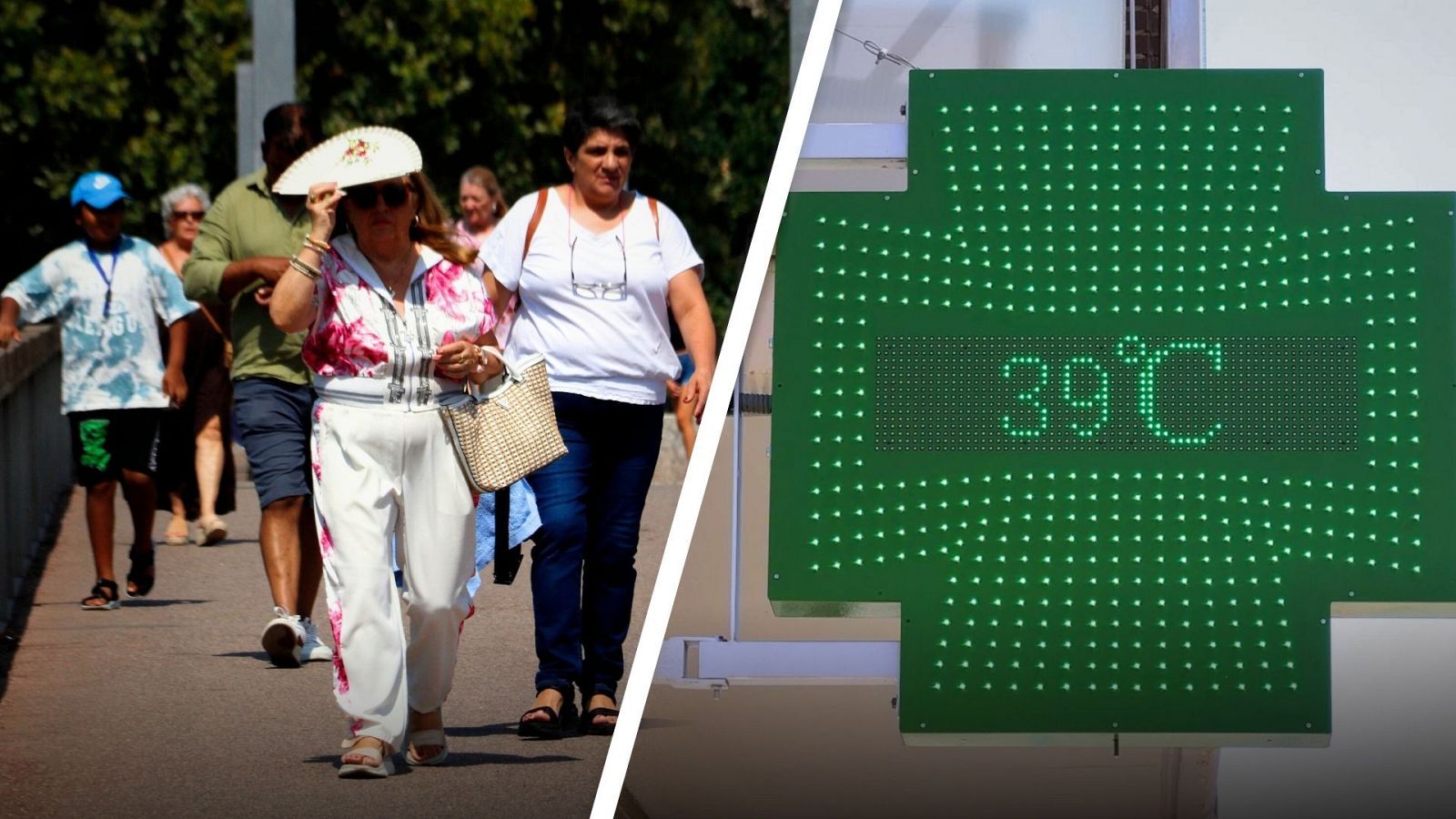 Es recomana no sortir al carrer en hores de màxima insolació