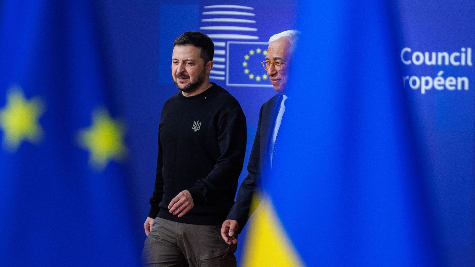 Los líderes europeos están "dispuestos a colaborar" en una cumbre trilateral entre Trump, Putin y Zelenski