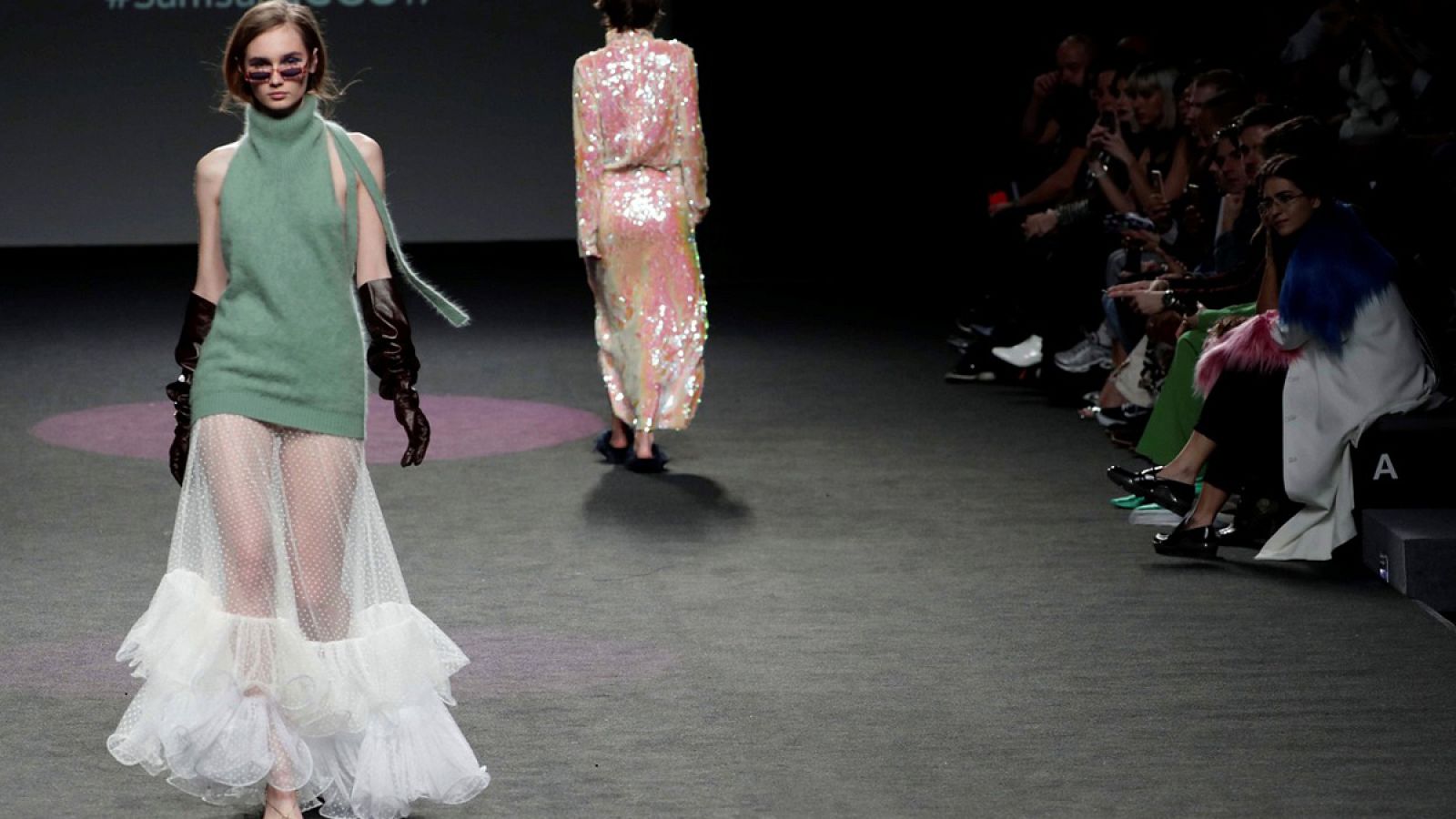 Desfile de Celia Valverde.