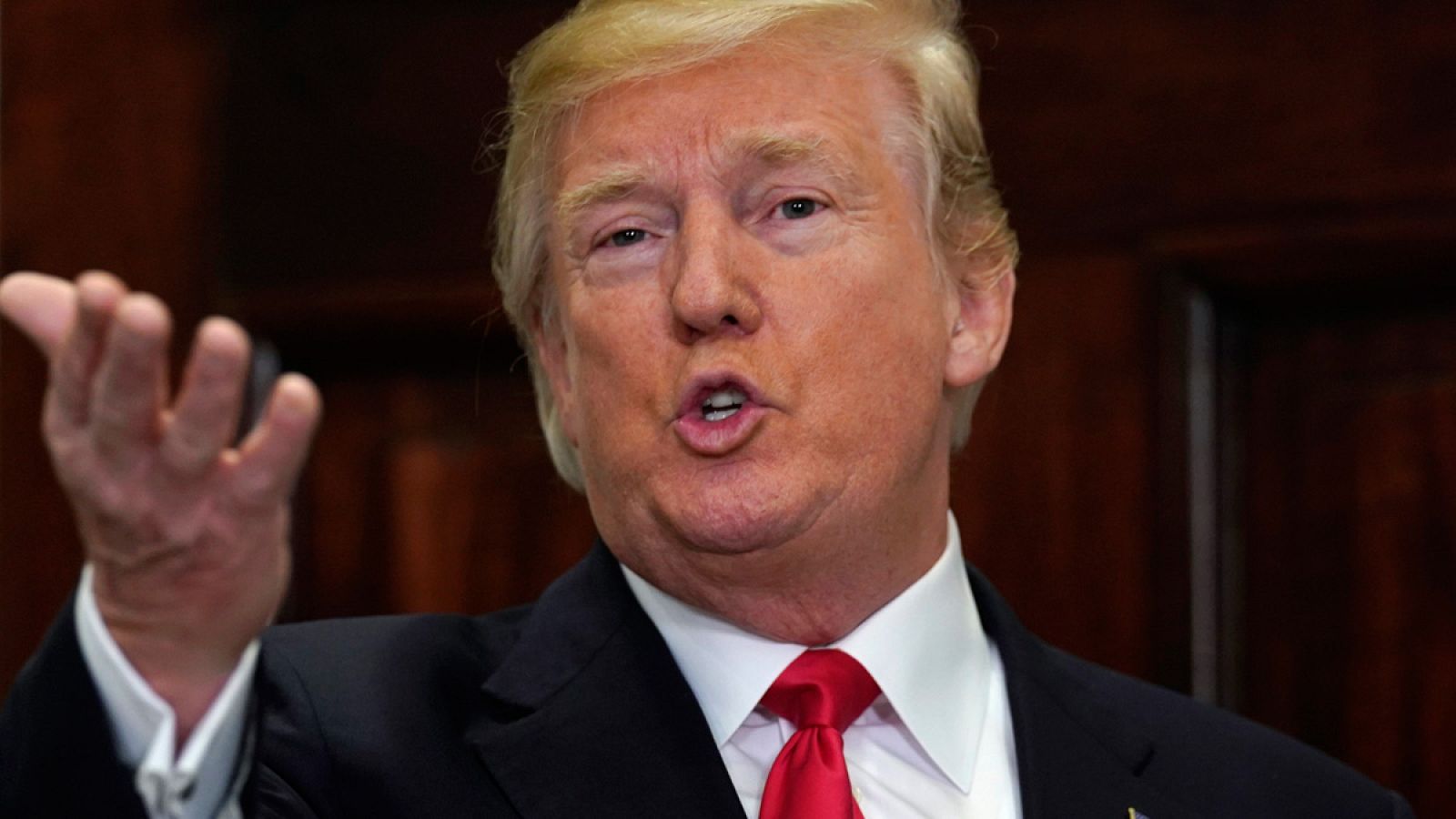 El presidente de Estados Unidos, Donald Trump