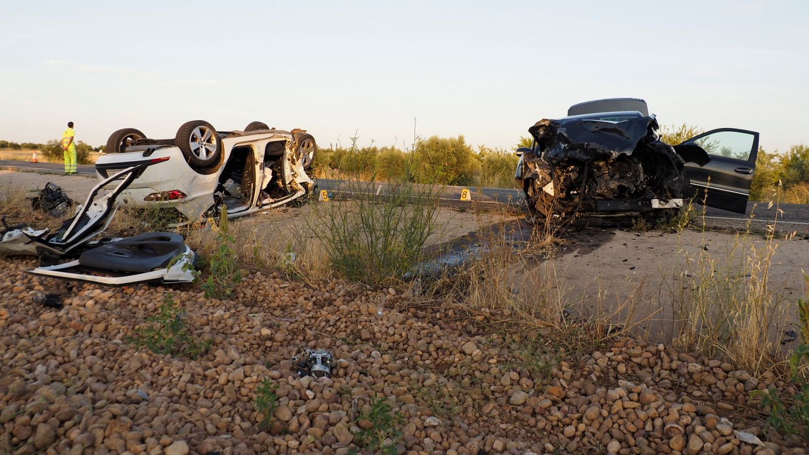 Accidente en la N-310, en la provincia de Cuenca, este verano