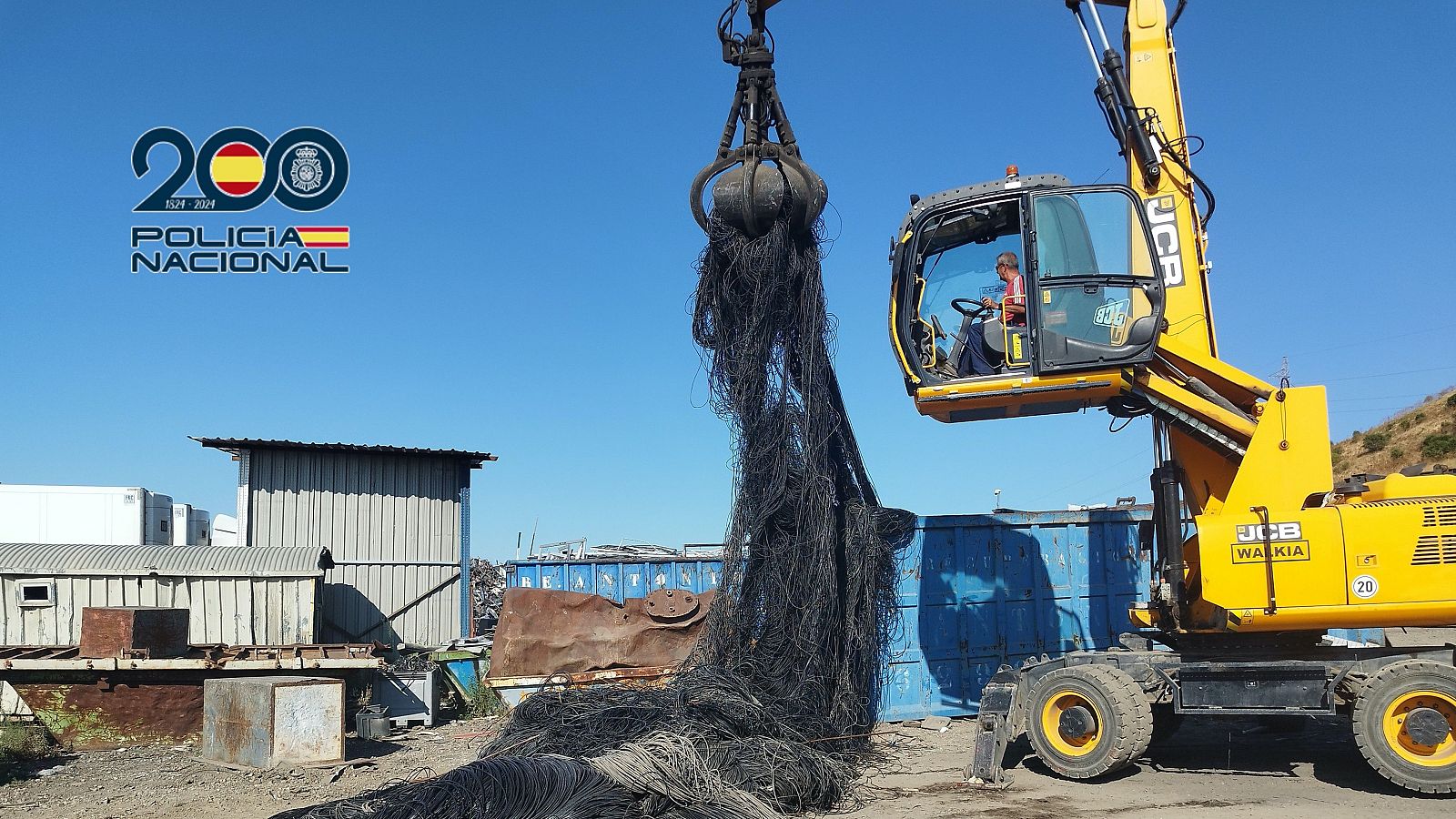 Detenidas cuatro personas por robo de ocho toneladas de cobre en gasolineras y otros negocios en Madrid y Oviedo