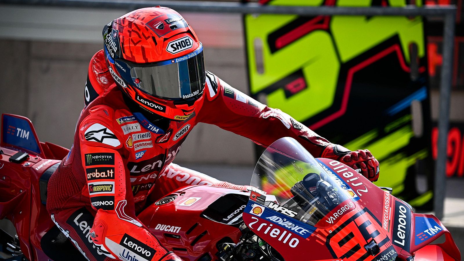 Marc Márquez, en el circuito de Balaton Park