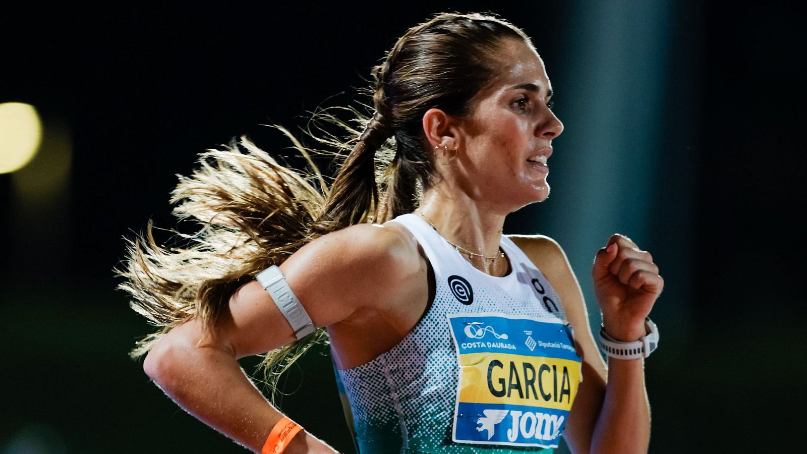 Marta García, en la final de 5.000 m del Campeonato de España de atletismo 2025