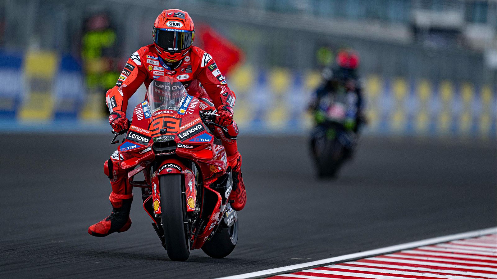 Marc Márquez suma en Hungría su octava 'pole position' de la temporada y un nuevo récord del circuito