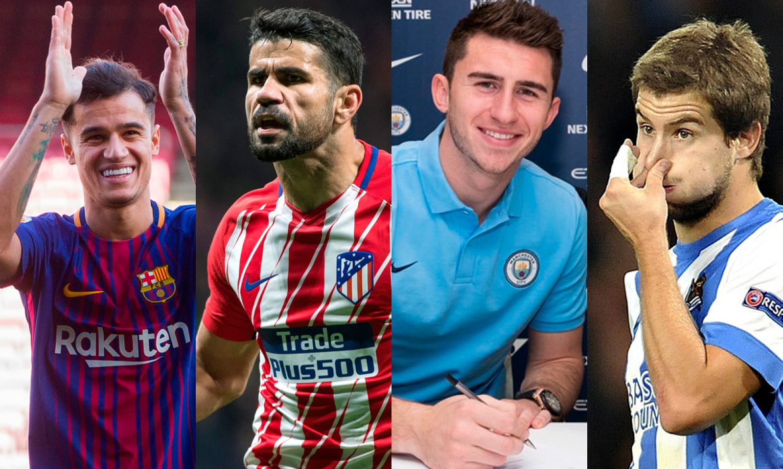 Los traspasos más destacados del mercado de invierno.