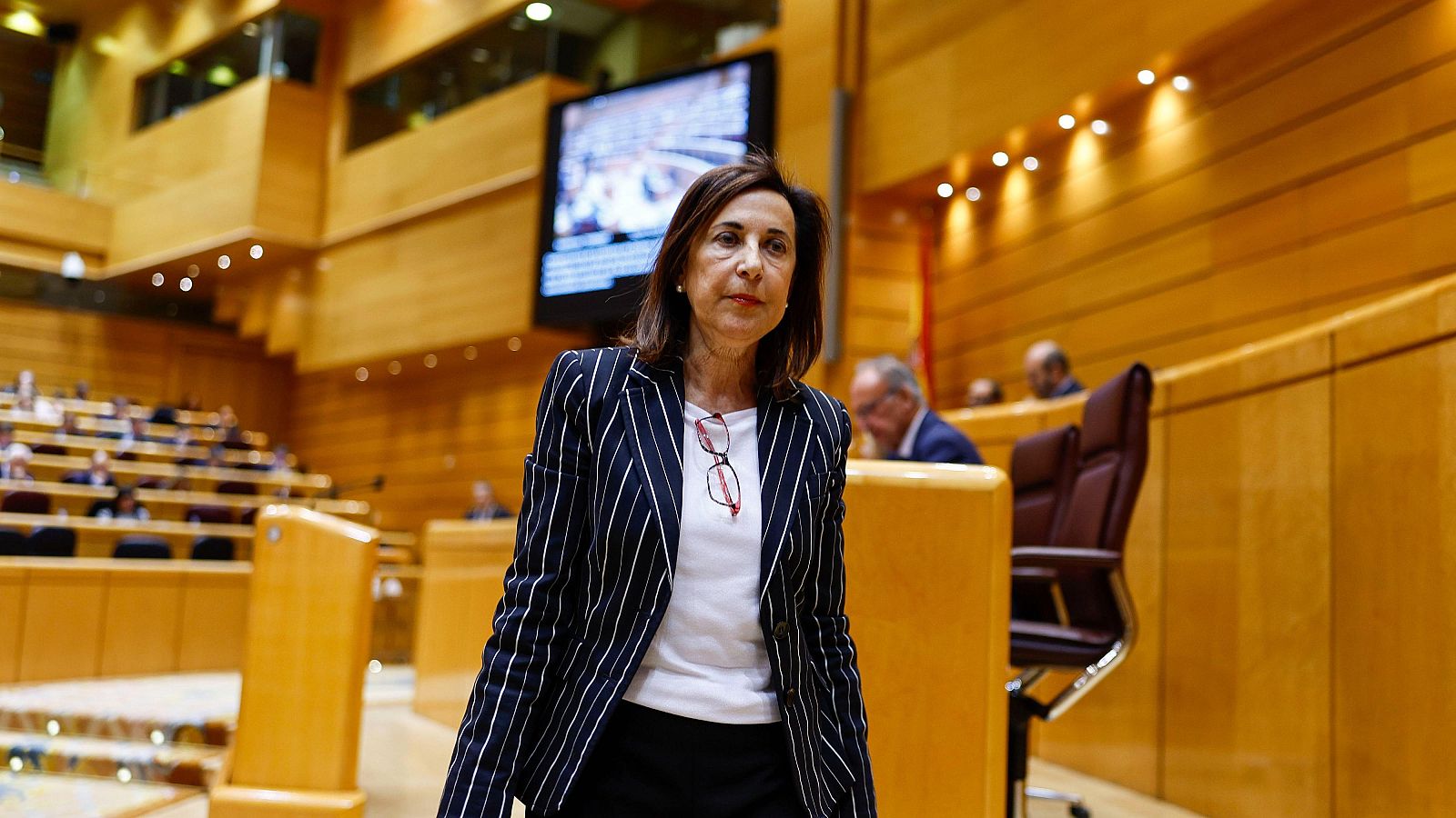 La ministra de Defensa, Margarita Robles, será la primera de cuatro ministros en comparecer esta semana en el Senado por los incendios.