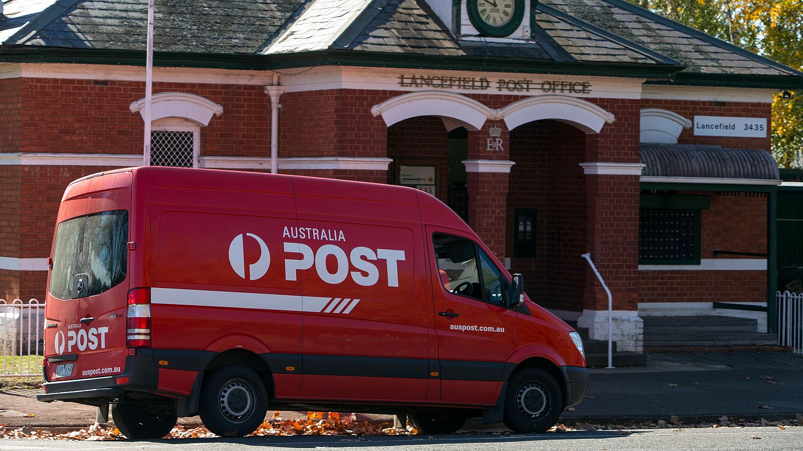 Un vehículo del servicio postal australiano, Australia Post, en una imagen de archivo