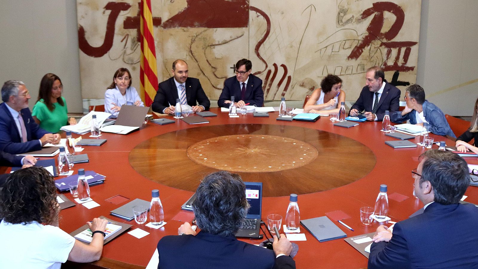 Reunió del Consell Executiu del Govern, aquest dimarts al Palau de la Generalitat