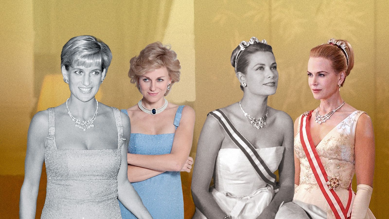Princesas marcadas por la tragedia: las películas sobre los siniestros finales de Diana de Gales y Grace Kelly