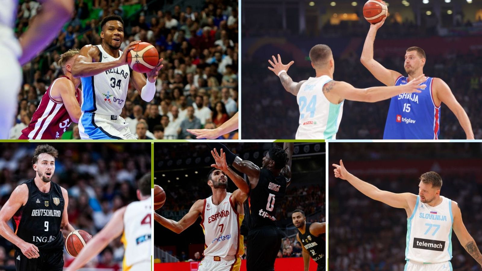 Serbia se erige en favorita del Eurobasket 2025 ante la pujanza de Eslovenia, Grecia y Alemania y la incógnita de España
