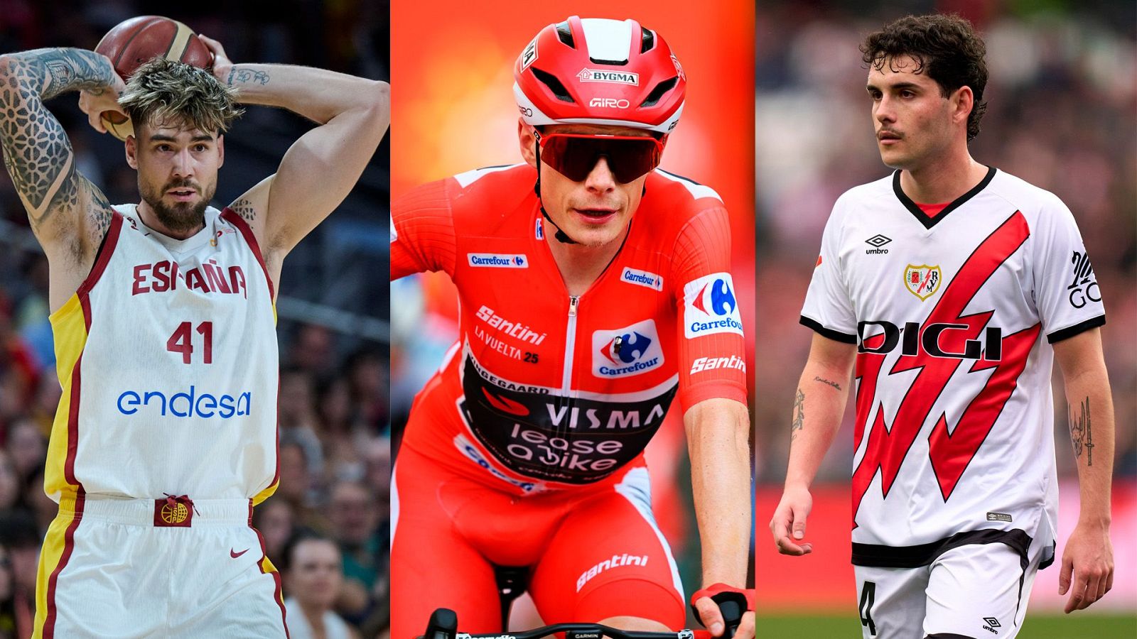 Semana deportiva en RTVE Play: la tarde del Rayo Vallecano, el Eurobasket y La Vuelta a España