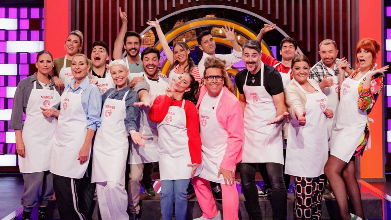 Los 16 aspirantes de 'MasterChef Celebrity 10'