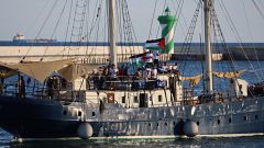 La Flotilla Global Sumud reprèn la marxa cap a Gaza des de les Balears