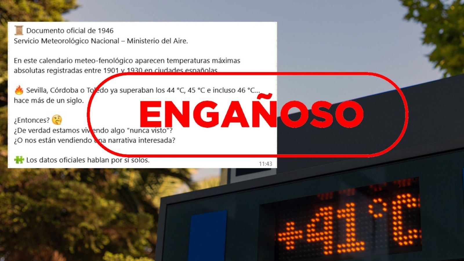 El calentamiento global sí aumenta el número de días al año con altas temperaturas en España