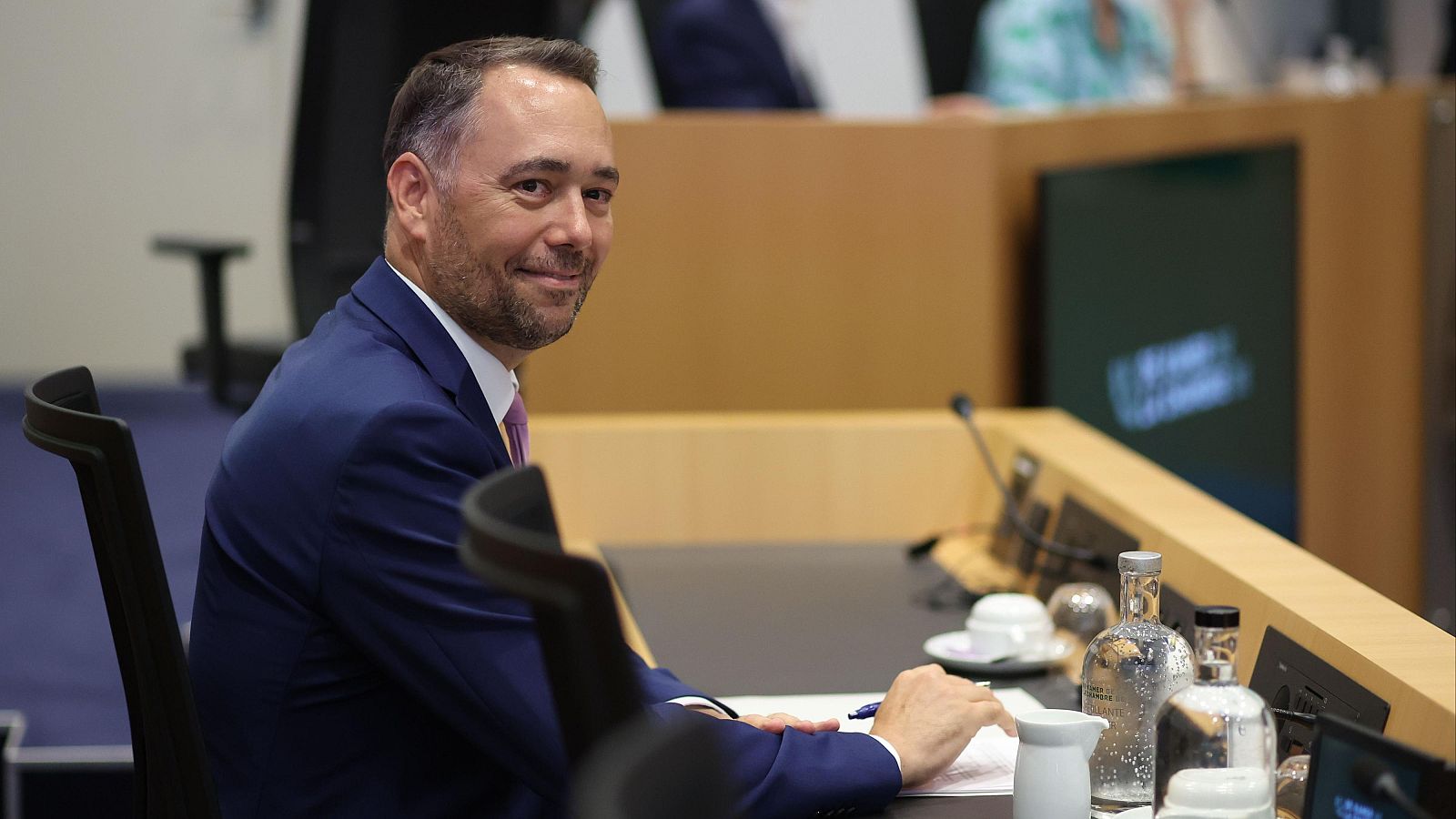 El ministro de Asuntos Exteriores de Bélgica, Maxime Prévot