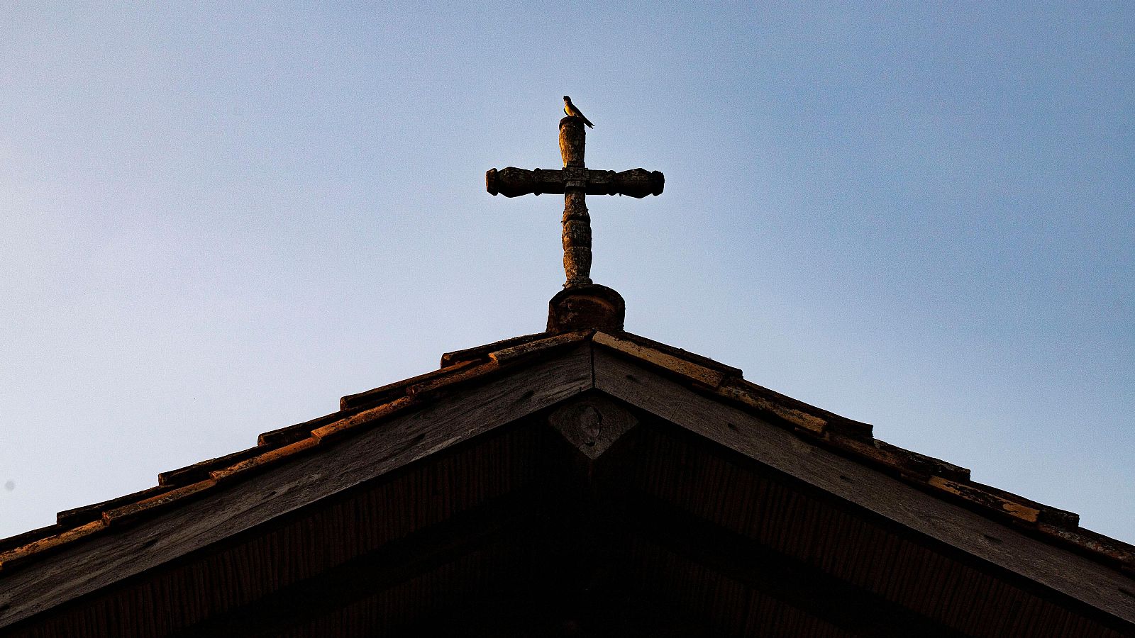 Una iglesia en una imagen de archivo