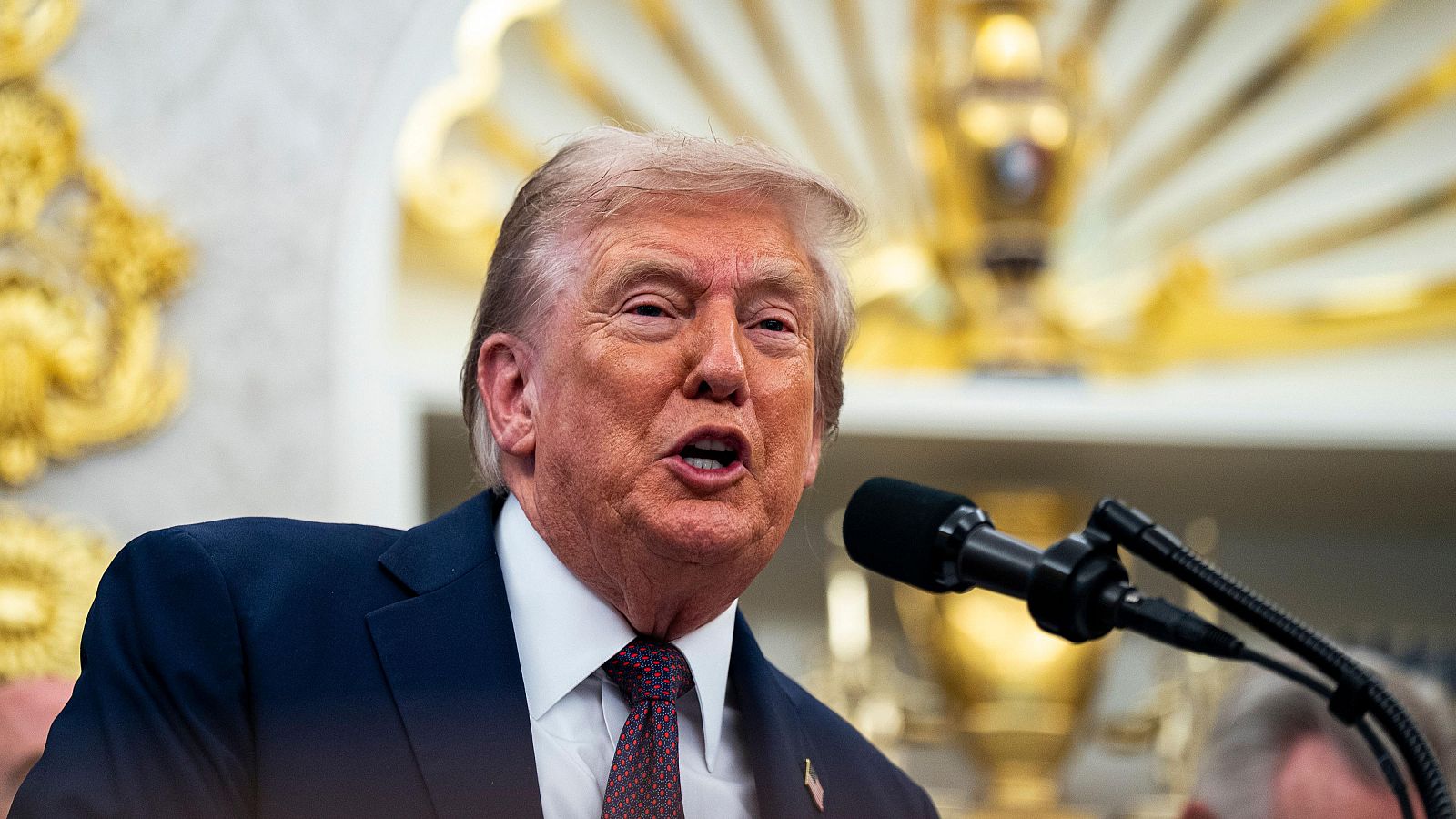 El presidente de Estados Unidos, Donald Trump, en la Casa Blanca