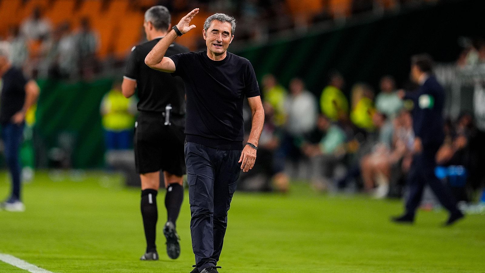 Ernesto Valverde y Padilla, sancionados con cuatro y tres partidos por el incidente de La Cartuja