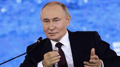 Putin rechaza la presencia de tropas extranjeras en Ucrania y asegura que las considerará "objetivo legítimo"