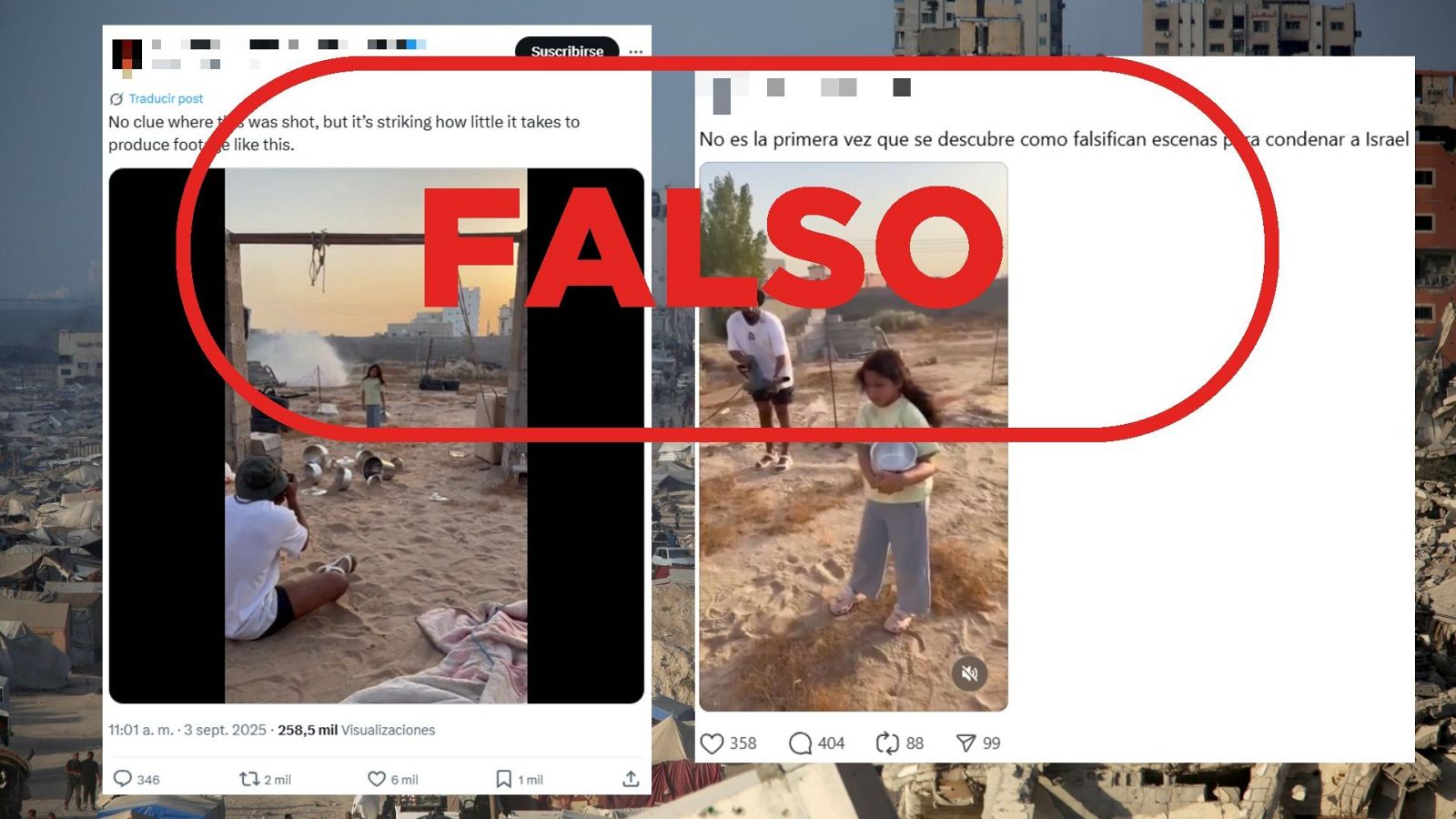 No es una niña fingiendo la hambruna en Gaza, es Arabia Saudí