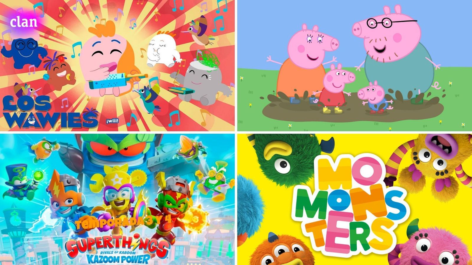 Algunos de los contenidos más destacados de Clan