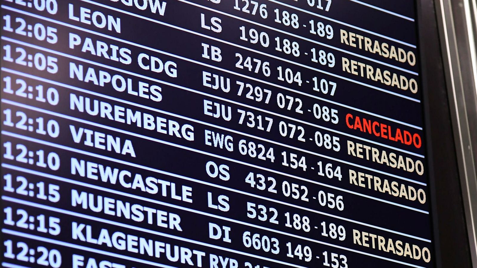 Las tormentas en Baleares dejan varios vuelos retrasados y casi medio centenar de incidencias en Mallorca