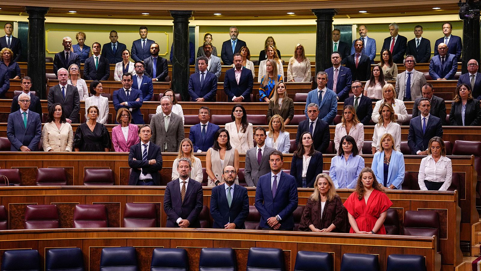 Imagen de la sesión plenaria en el Congreso de los Diputados