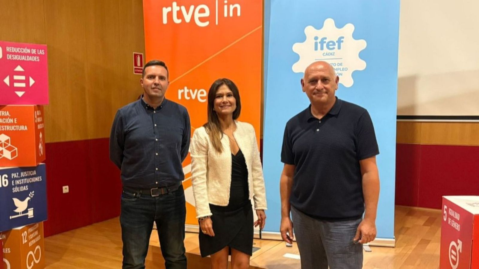 Juan Manuel Alcedo, Sonsoles Miranda y Urbano García