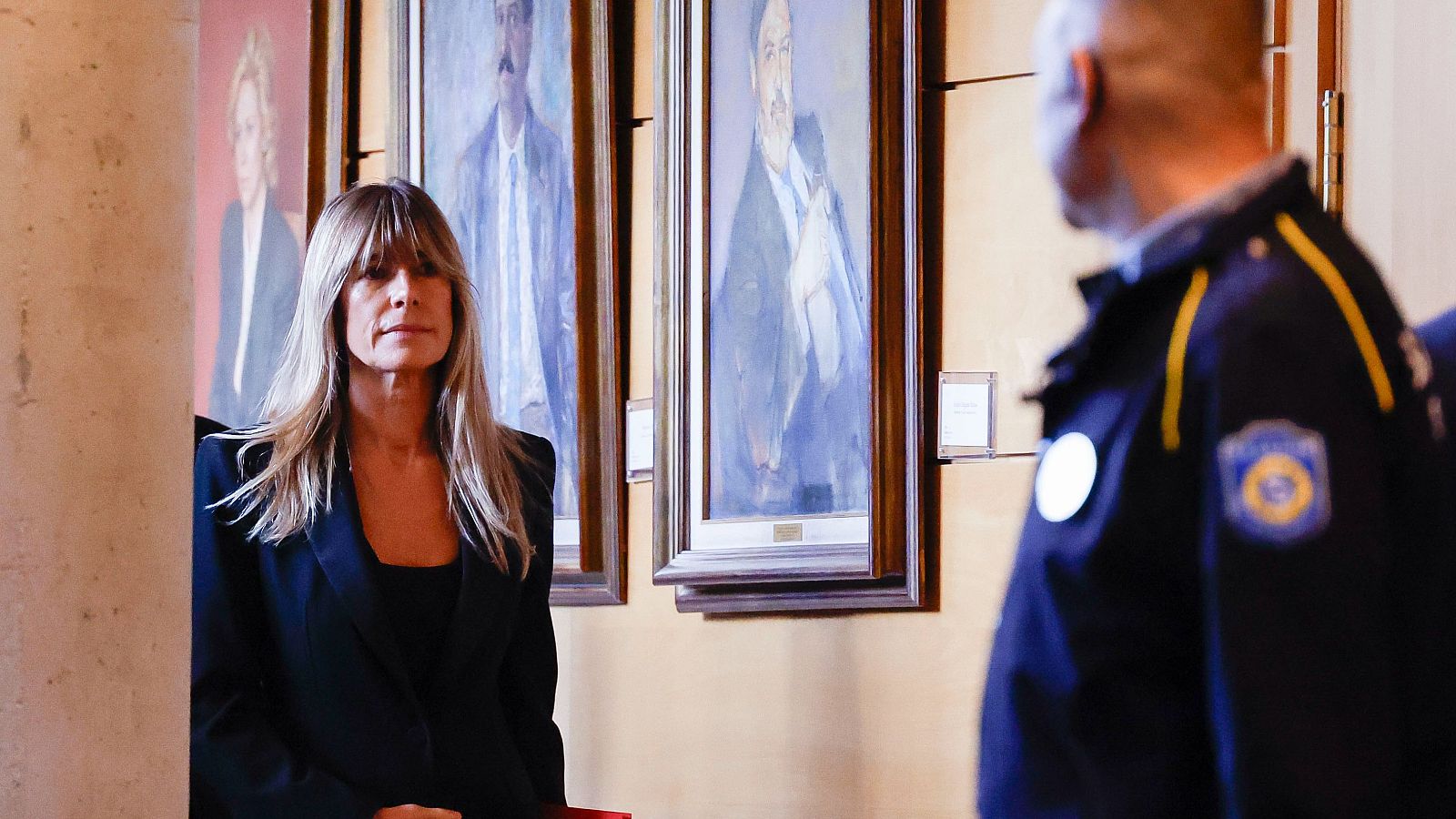 Begoña Gómez, esposa del presidente del Gobierno, Pedro Sánchez, en una imagen de archivo, en la Asamblea de Madrid