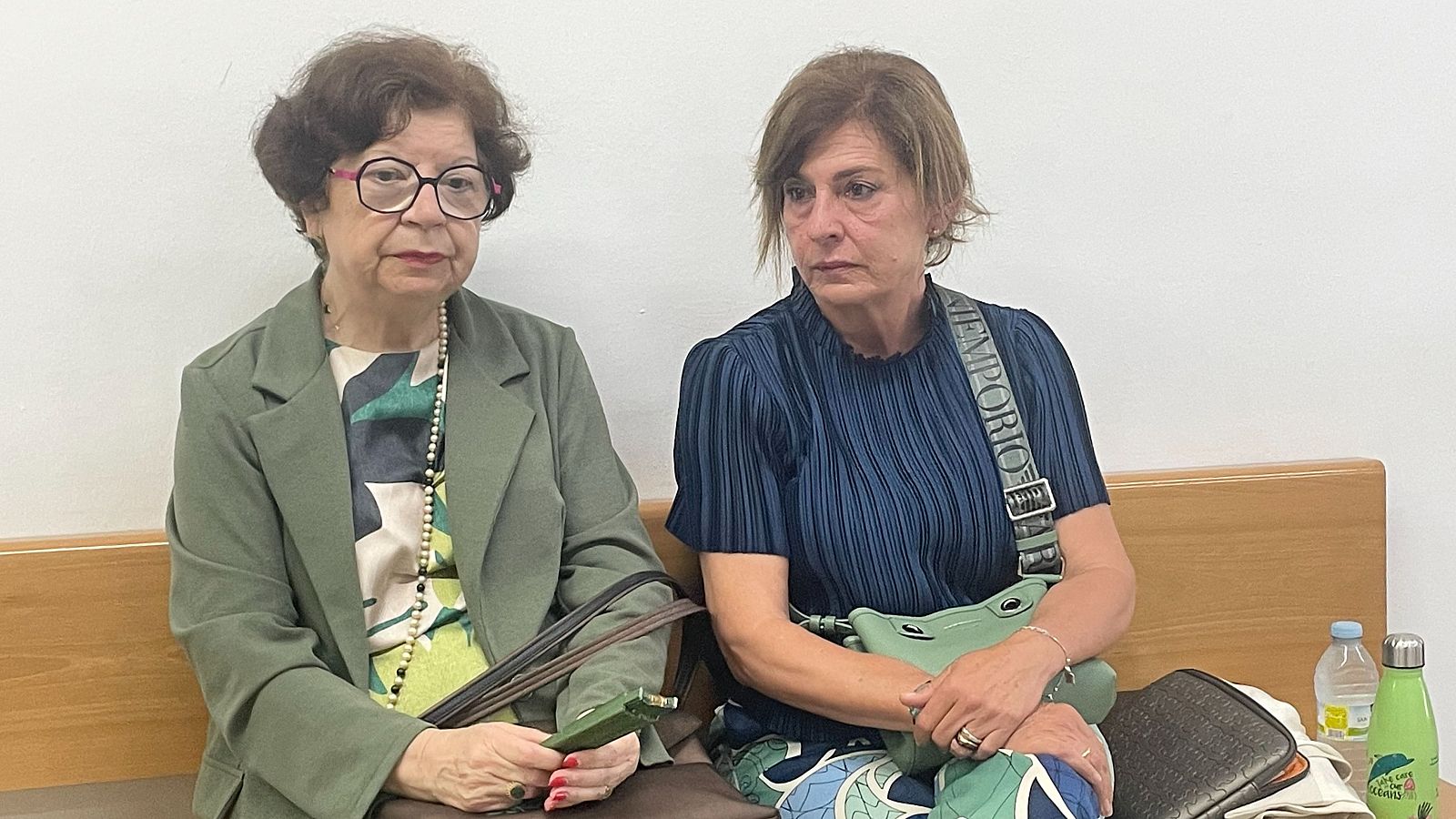 La exdelegada del Gobierno en Ceuta Salvadora Mateos y la exvicepresidenta del Gobierno ceutí Mabel Deu