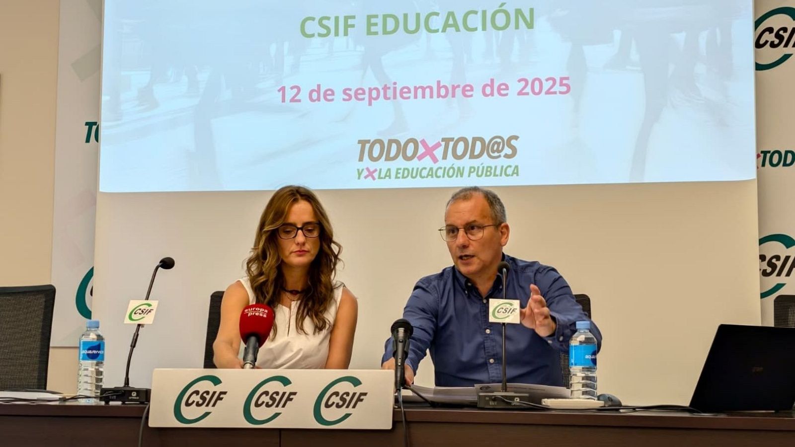 El sindicato ha convocado una reunión con el Ministerio de Educación el próximo 23 de septiembre para exigir un pacto de Estado.