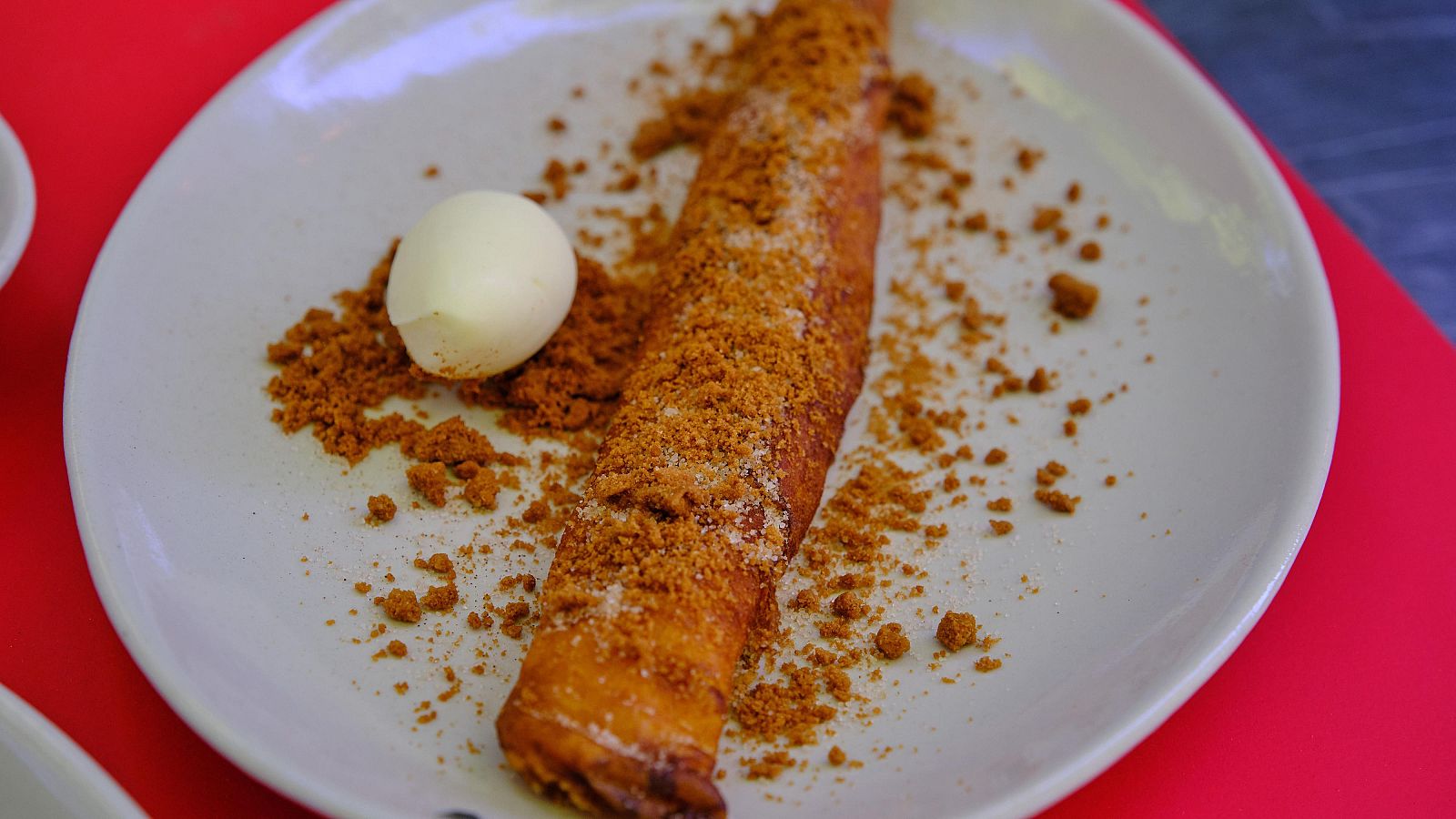 Receta de filloas con helado de vainilla de MasterChef Celebrity 10